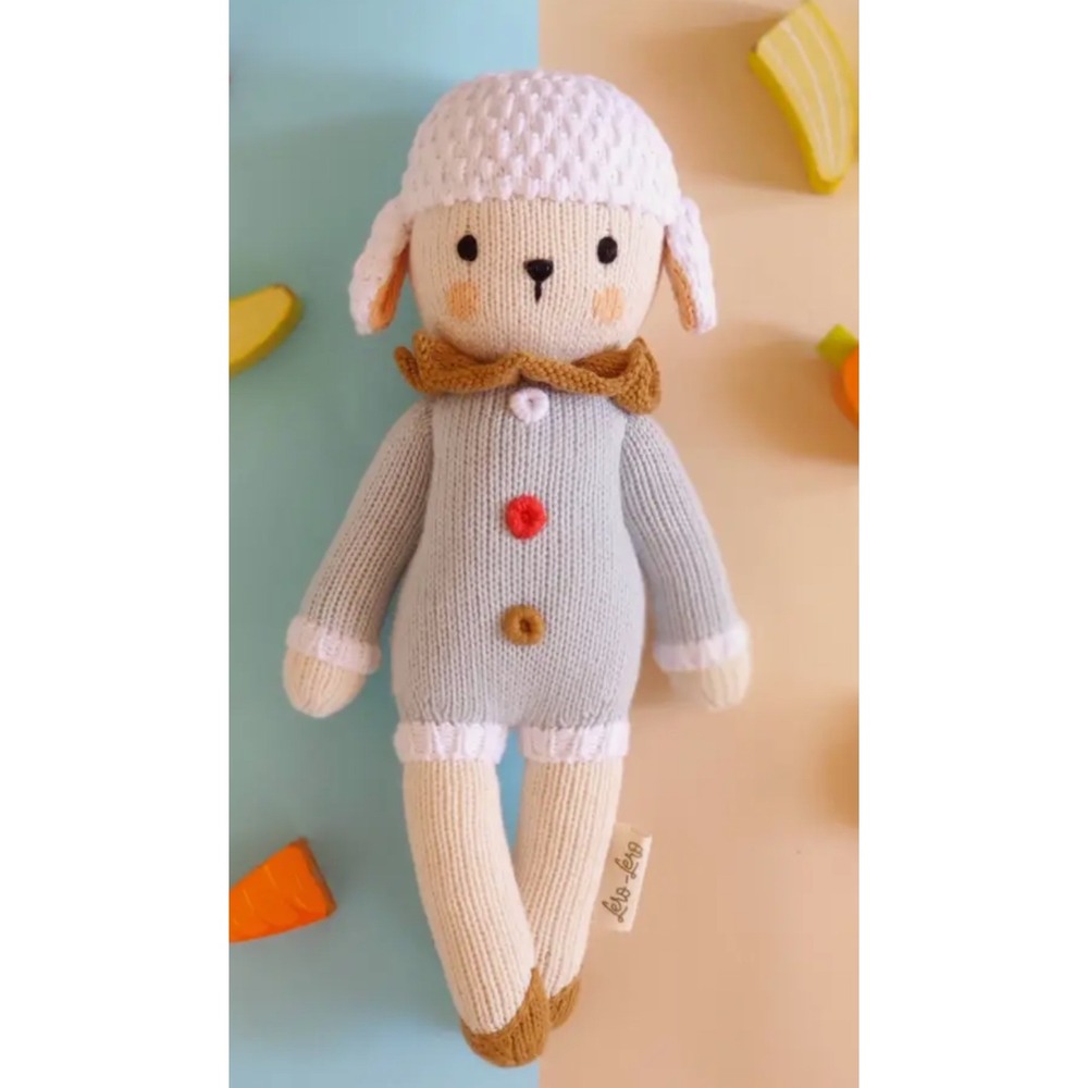 Lerolero Paris Le Courageux The‎ Brave Lamb Plush Stuffed Animal Toy Kids New